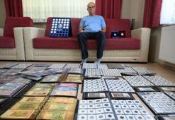 Emekli olduktan sonra başladı! 163 ülkenin parasını biriktirdi: Şimdi tek bir hedefi var