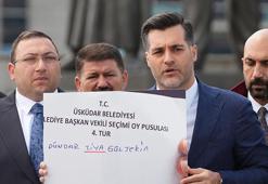 AK Parti'den Üsküdar Belediyesi Başkan Vekilliği seçimi için suç duyurusu