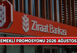 EMEKLİYE 3 YILLIK PEŞİN ÖDEME 💥 EMEKLİ PROMOSYONUNDA ZİRAAT BANKASI TABLOSU ➕➖ 2026 Ağustos'un Emekli Promosyonu Ziraat Bankası'nda ne kadar?