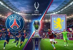 SUPER CUP FİNALİ ŞİFRESİZ! PSG - Aston Villa maçı nerede izlenir, hangi kanalda, saat kaçta CANLI yayınlanacak? Süper Kupa PSG - Aston Villa maçı muhtemel 11'ler