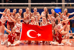 17 Yaş Altı Kadın Milli Voleybol Takımı son 16'ya yükseldi!