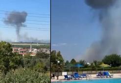 Son dakika... Yalova'da F-16 düştü! MSB: Pilot atlayarak kurtuldu