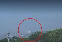 Yalova'da F-16 düştü! İşte o anlar
