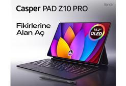 Casper PAD Z10 Pro: Tablet kadar mobil, laptop kadar üretken