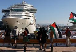Yunanistan'da İsrailli turistlere Gazze protestosu!