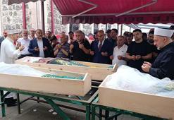 Giresun'da akıntıya kapılarak ölen anne ile iki kızının cenazeleri toprağa verildi