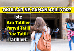 YENİ AKADEMİK TAKVİM 📢 Okullar ne zaman açılıyor? 2026-2027 İlkokul, ortaokul, liseler ne zaman okula başlıyor?