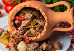 Etler Nar Gibi Kızarıyor, Kendi Suyunda Pişiyor: İşte Testi Kebabı Tarifi