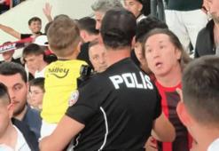 Gençlerbirliği - Fenerbahçe maçında küçük taraftarın formasını çıkarttıran şüpheli hakkında gözaltı kararı!