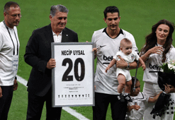Beşiktaş’tan Necip Uysal’a veda! 'Hepinizi çok seviyorum'
