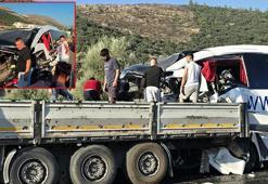 Muğla'da tur otobüsü TIR'a çarptı: 4 ölü 15 yaralı