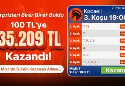 Sürprizleri Birer Birer Buldu 100 TL’ye 135.209 TL Kazandı! İşte Misli’de Günün Kazanan Altılısı…