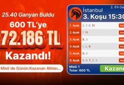 25.40 Ganyan Buldu 600 TL’ye 272.186 TL Kazandı! İşte Misli’de Günün Kazanan Altılısı…
