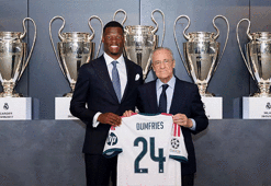 Denzel Dumfries, Real Madrid ile 4 yıllık sözleşme imzaladı