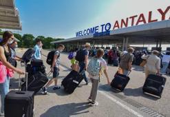 Antalya'ya gelen yabancı turist sayısı 10 milyonu aştı