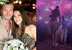 Başak Dizer Tatlıtuğ ile oğlundan masal gibi kareler! Kurt Efe iyice boy atmış