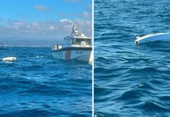 Karasu'da balık tutmak için açıldılar, dron buldular