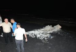 Samsun'da sahilde şüpheli madde alarmı… Ekipler harekete geçti