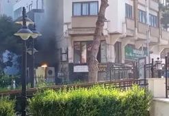 Bursa'da korku dolu anlar! Trafo bomba gibi patladı