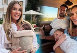 Mutlu aile tablosu! İşte Eda Erol'un minik oğlu Baran'ın son hali