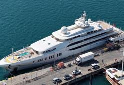 Suudi milyarder mega yatı ile Fethiye'ye geldi! 100 ton akaryakıt aldı