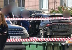 Rusya'da araçta şiddetli patlama! 'Askeri personel hayatını kaybetti'
