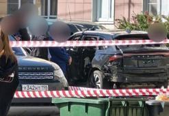 Rusya'da araçta şiddetli patlama! 'Askeri personel hayatını kaybetti'
