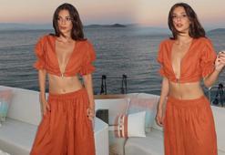 Tatile doymuyor! Deren Talu fit haliyle dikkat çekti