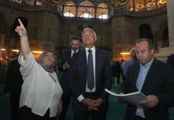 Ayasofya'da Cumhuriyet tarihinin en kapsamlı restorasyonu hız kesmiyor