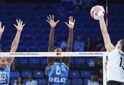 Avrupa Voleybol Şampiyonası'nda Slovenya, Macaristan'ı set vermeden geçti