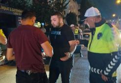 Trafik uygulamasını görünce aracını bırakıp kaçan sürücüye 240 bin lira para cezası