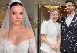 'Selena'nın Nazlı'sı Dilara Kurtulmuş evlendi! İşte nikahtan ilk kareler
