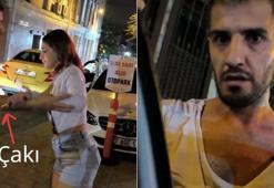 Karaköy'de dehşete düşüren olay! Kanadalı turiste takside bıçaklı gasp