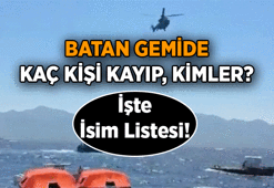 Kıbrıs'ta batan gemide kaç kişi öldü, kaç kişi kayıp? Kıbrıs'ta batan gemideki kayıplar kimler?