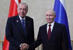 Son dakika... Cumhurbaşkanı Erdoğan, Putin ile görüşmesinde dünyaya duyurdu: Akkuyu'nun açılışını bekliyoruz