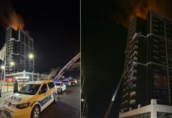 Altındağ'da benzinliğin yanında korkutan yangın! Çatı katı alev alev yandı