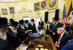 Beyaz Saray'da 47 yıl sonra bir ilk! Trump, Hasidik Yahudileri ile görüştü