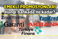BANKALAR ARASI DEĞİŞİYOR ❗ EMEKLİYE BANKA PROMOSYONU NE KADAR, KAÇ TL? İşte banka banka, maaş maaş emekli promosyonları listesi