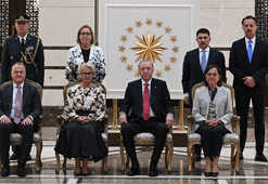 Cumhurbaşkanı Erdoğan, büyükelçilerin güven mektuplarını kabul etti