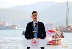 Bakan Kurum Fethiye'de konuştu: Denizlerimizin, kirletilmesine tahammülümüz yoktur