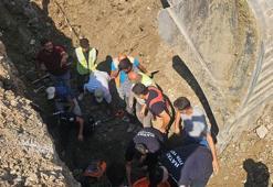 Hatay'da altyapı çalışmaları esnasında göçük! 2 işçi yaralandı
