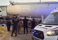Manisa’da kamyon ile çarpışan motosikletin sürücüsü öldü