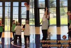 Cumhurbaşkanı Erdoğan’ın basketbol performansı! Varank: Evet, yine kazandı