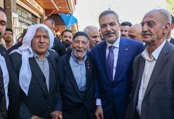 Dışişleri Bakanı Hakan Fidan'a Diyarbakır'da yoğun ilgi