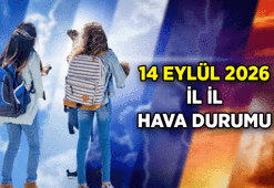 14 Eylül 2026 Okulun ilk günü hava durumu nasıl olacak? İstanbul, Ankara, İzmir ve diğer illerin 14 Eylül 2026 Pazartesi hava durumu güneşli mi, yağmurlu mu?