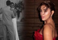 'Kızılcık Şerbeti'nin Aylin'i Hamide Akkuş nişanlandı! Tepsiye para yağdı