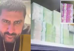 'Vanlı Kara Haydar'ın balya balya dövizlerle çektiği yeni görüntüleri ortaya çıktı