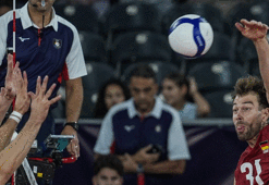 Erkekler Avrupa Voleybol Şampiyonası'nda Almanya, İsviçre'yi devirdi