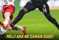 MİLLİ ARA NE ZAMAN 2026? Süper Lig’de milli ara hangi tarihte başlayacak, ne zaman bitecek? TFF 2026-2027 takvimi