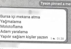 Sanal medyada silahlı eylem ilanı! Mesajlaşma grubundaki 'iş listesi' ortaya çıktı: 250 bin TL’den 11 bin avroya